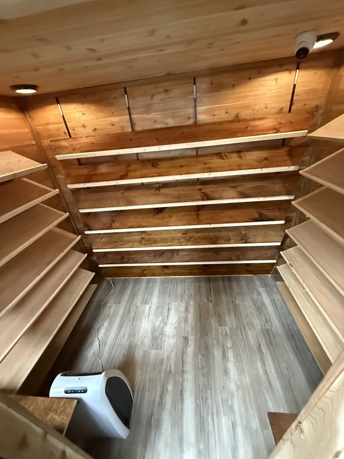Custom cedar closet