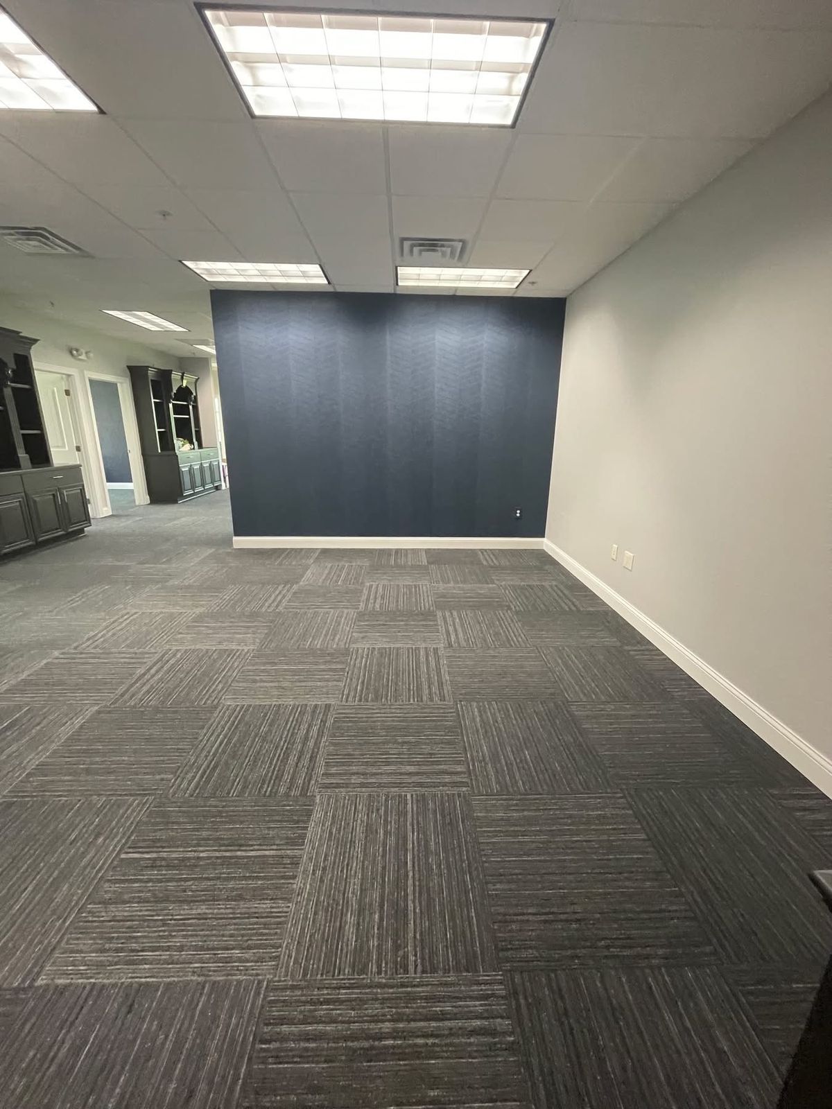 Commercial office build-out finished